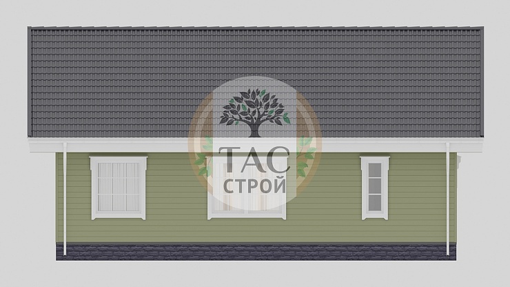Проект каркасного дома «ТИВОЛИ» (Комфорт 150 мм.)